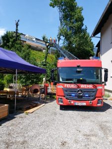 Juli 12 Aufräumarbeiten nach dem Unwettereinsatz am 12.07.2023 04