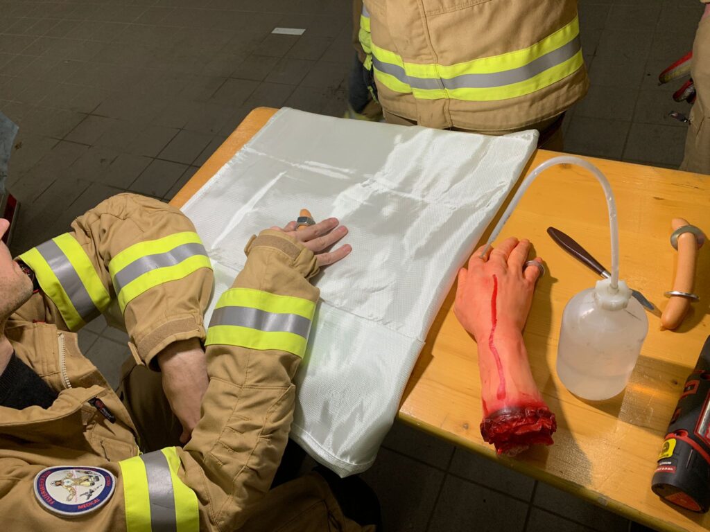 Dezember 19 Maschinenunfälle - Schulung der SAN-Gruppe 03