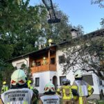 Dachstuhlbrand auf der Haller Straße am 12.09.2026